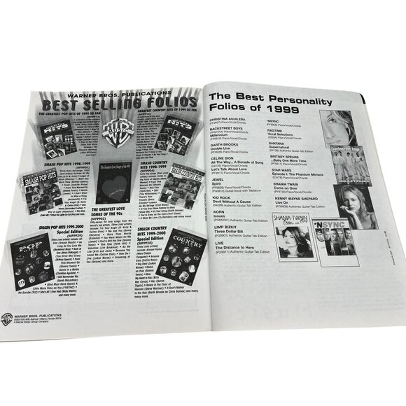 Ten Years Of Pop Music History 1990–2000 Red Book Piano/Vocal/Chords Songbook WB - Picture 10 of 10